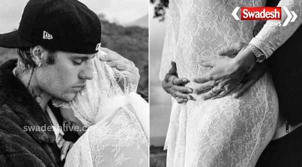 Justin Bieber is going to become a father, shared the good news of wife Hailey Bieber\'s pictures with baby bump