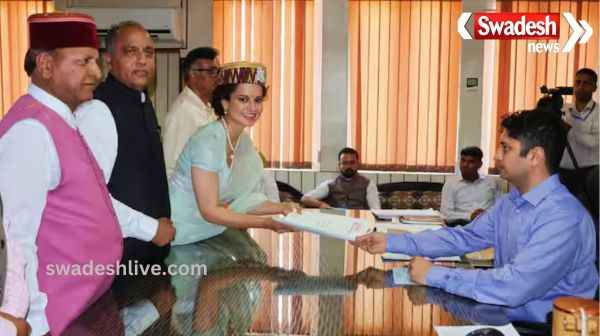 Kangana Ranaut filed nomination from Mandi Lok Sabha seat, what did the actress say?