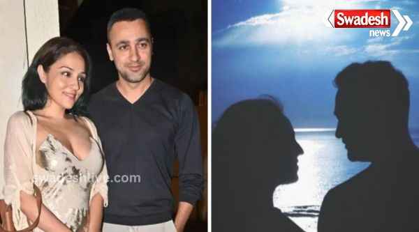 Aamir Khan's nephew Bollywood actor Imran Khan was seen romancing with his girlfriend Lekha Washington, also shared the photo.