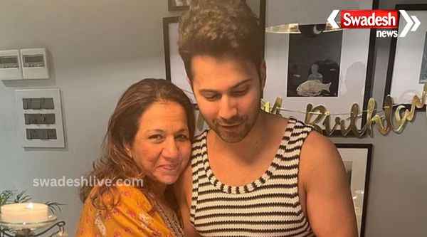 Actor Varun Dhawan turns 37, celebrates his birthday by cutting cake with mother