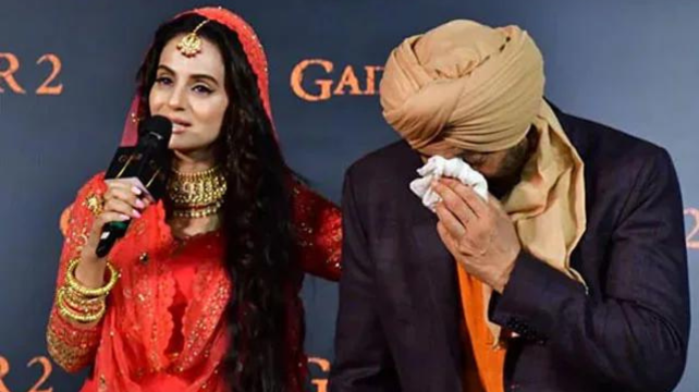 Trailer launching program of Gadar 2, know why Sunny Deol cried, said a big thing about Indo-Pak relationship
