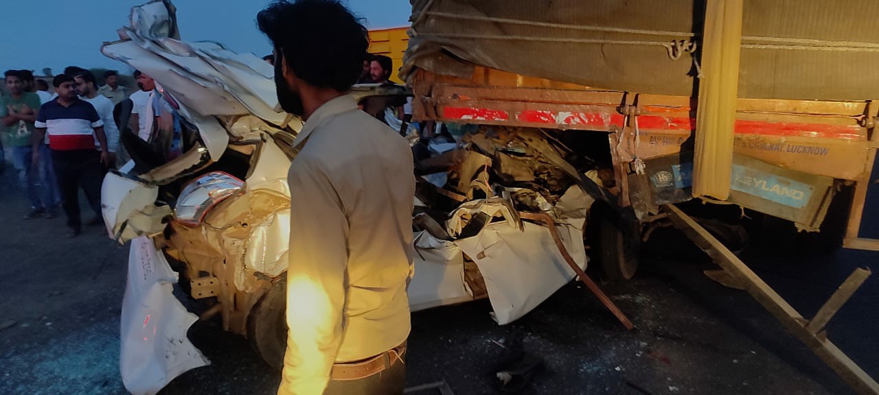 Horrific car accident – ​​Congress councilor Pratham Garg including two killed
