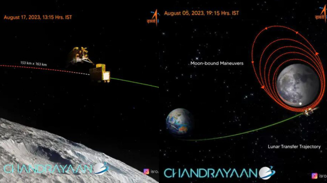 Chandrayaan-3's lander will reach closer to the moon, know how far it is from the moon, landing on August 23