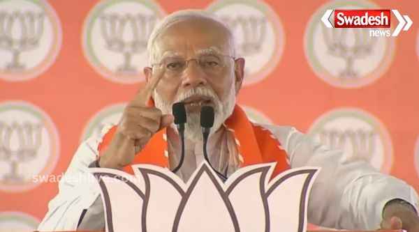 INDI alliance is struggling with poverty of issues, hence it is only engaged in politics of abuses, PM Modi said in Wardha
