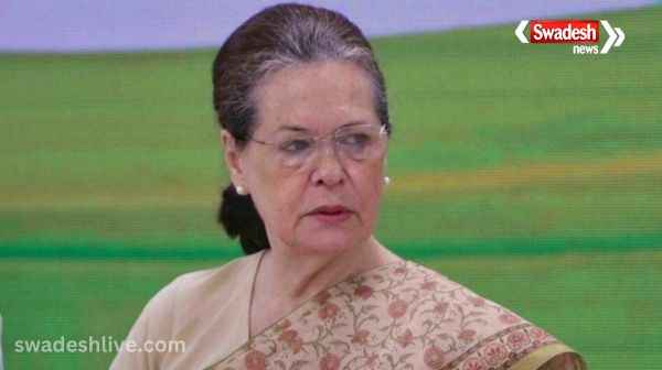 \'The dignity of democracy is being violated\', Sonia Gandhi got angry at the Modi government at the Center during a public meeting in Jaipur.