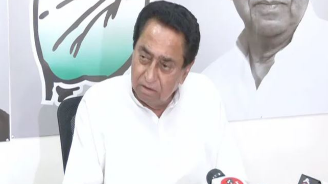 The chief minister meant only the camera, doing camera politics with drama and gimmicks: Kamal Nath