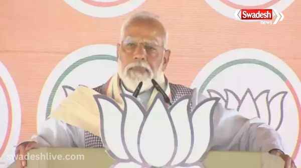 PM Modi roared in Nawada - Bihar will bless NDA, Congress-RJD tried their best to stop the construction of Ram temple but...