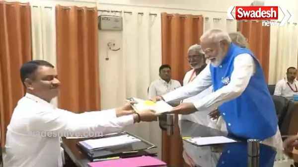 What did NDA party leaders say when PM Modi filed nomination papers from Varanas seat?