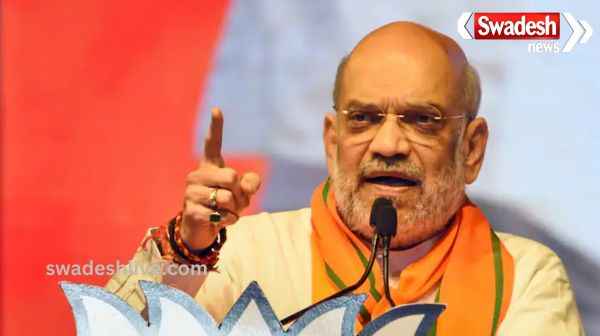 \'Make Modi ji the Prime Minister for the third time, those who kill cows will be hanged upside down and straightened\', Amit Shah said in Madhubani.