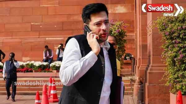 Raghav Chadha returned home after treatment abroad, came to meet CM Arvind Kejriwal