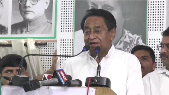 Kamal Nath told Shivraj the machine of announcements, said if the government is formed then caste census will be done