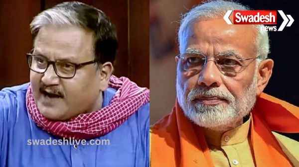 RJD angry over PM Modi\'s \'Mujra\' statement, Manoj Jha asked - \'After watching which films the dialogues are being written\'