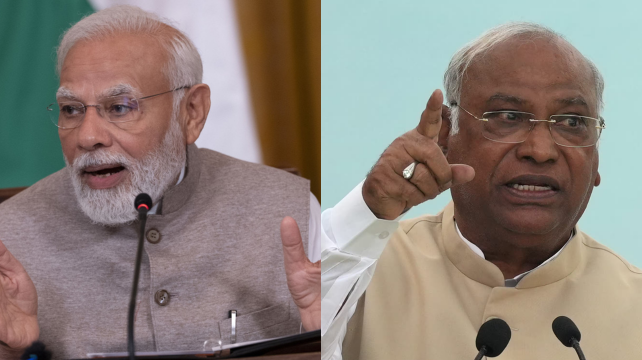 Congress accuses BJP of PM\'s programme, Kharge\'s visit postponed, BJP says he speaks anything