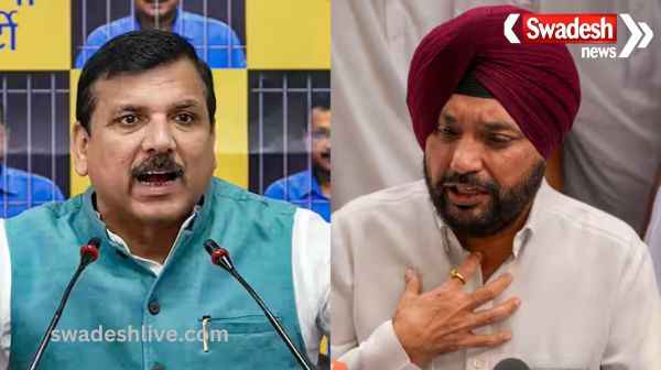 AAP MP Sanjay Singh\'s big claim on Arvind Singh Lovely\'s resignation, full possibility of politics
