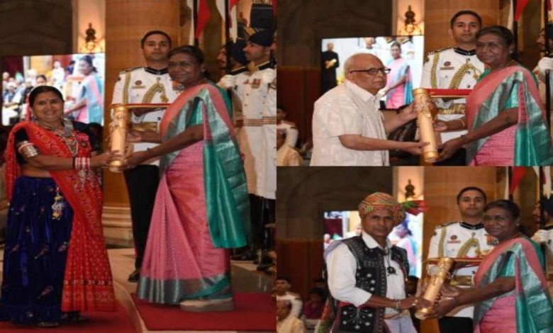 Padma Shri award to Parmar couple and Dr Davar of Madhya Pradesh