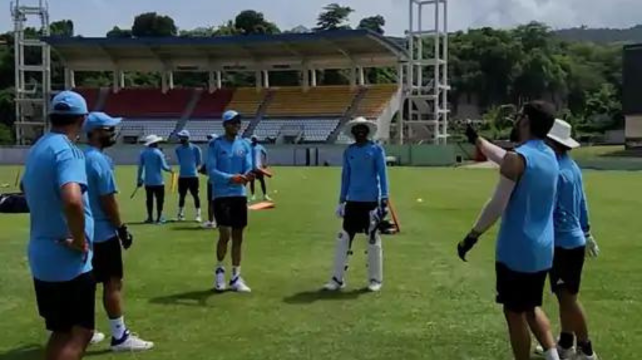 India-West Indies Test series from tomorrow, Team India took special training for catching and fielding