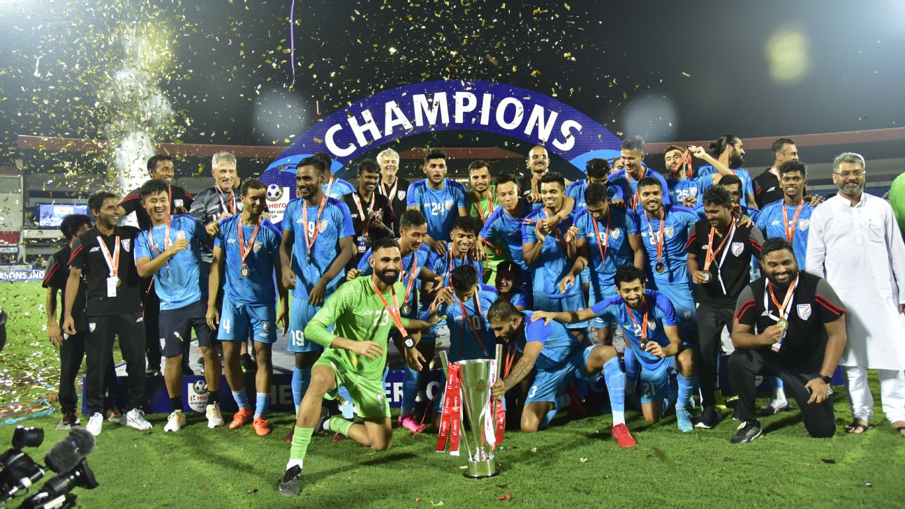 Indian football team wins Intercontinental Cup after 5 years, defeats Lebanon for the first time since 1977