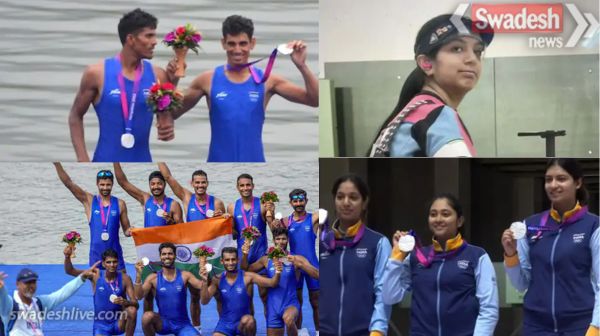Indian women\'s cricket team in the final of Asian Games: Men\'s hockey team started with victory, 3 medals in rowing and 2 in rifle.
