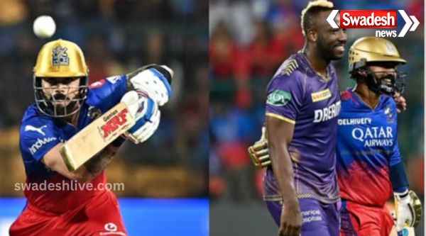 IPL 2024: KKR won the second consecutive match by defeating RCB, Russell-Narine along with Virat Kohli made a series of records