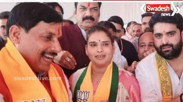 Another big blow to Congress, Bina MLA Nirmala Sapre joins BJP
