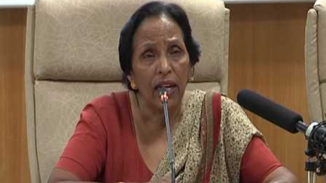 Nirmala Buch, the only former Chief Secretary of the state, is no more, the last rites will be held tomorrow