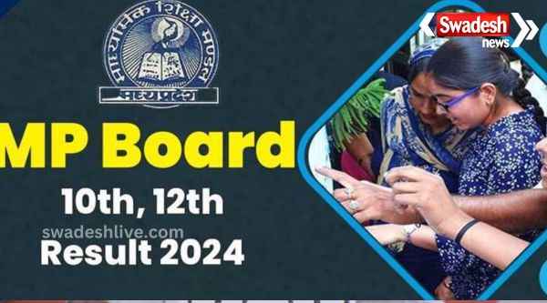 Results of 10th and 12th board classes released in Madhya Pradesh, see toppers list here and check results like this